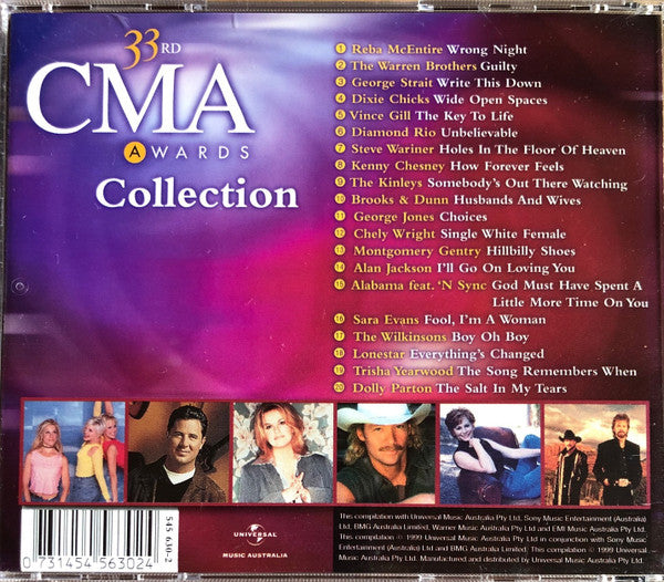 Various : 33rd CMA Awards Collection (CD, Comp)