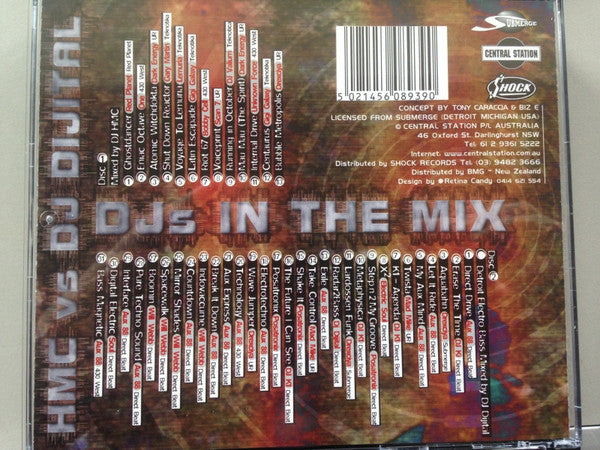 DJ HMC vs DJ Di'jital : DJs In The Mix (2xCD, Mixed)
