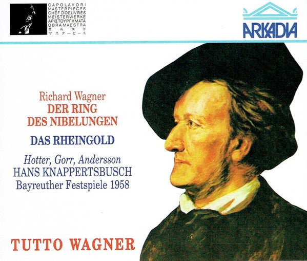 Richard Wagner - Hans Hotter, Rita Gorr, Frans Andersson, Hans Knappertsbusch, Orchester der Bayreuther Festspiele : Das Rheingold (2xCD, Album, Mono, RE, RM)