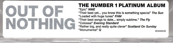 Embrace : Out Of Nothing (CD, Album + DVD-V + Ltd)