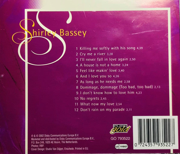 Shirley Bassey : What Now My Love (CD, Comp)