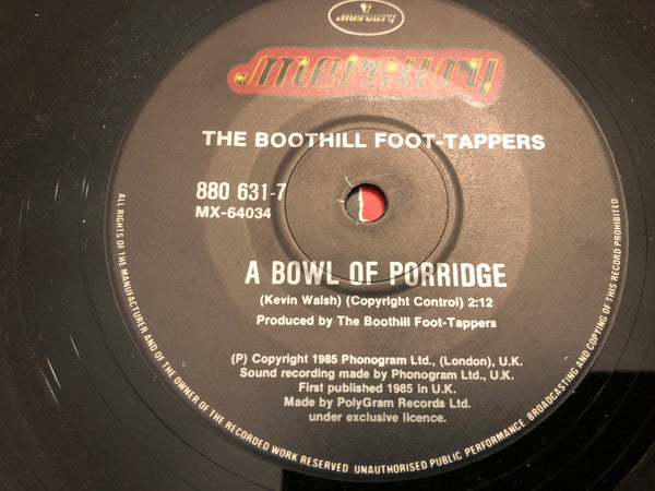 Boothill Foot Tappers : Jealousy (7", Single)