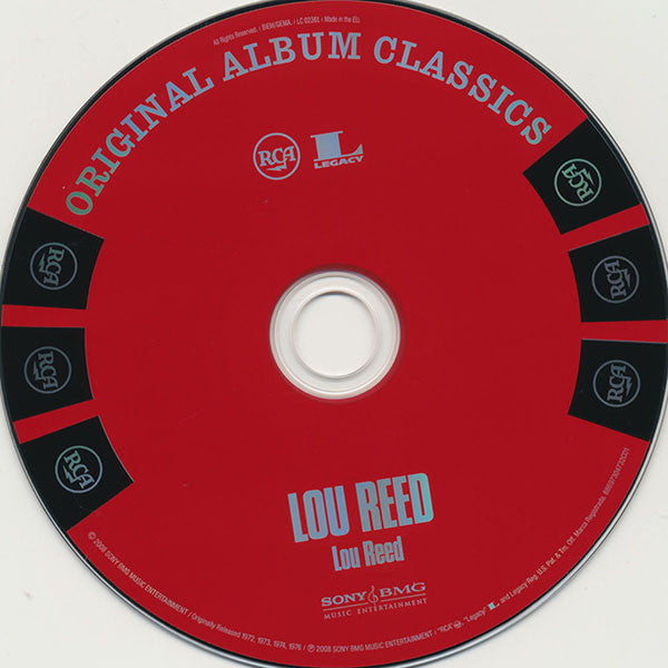 Lou Reed : Original Album Classics (Box, Comp, Car + CD, Album, RE, Min + CD, Album, R)