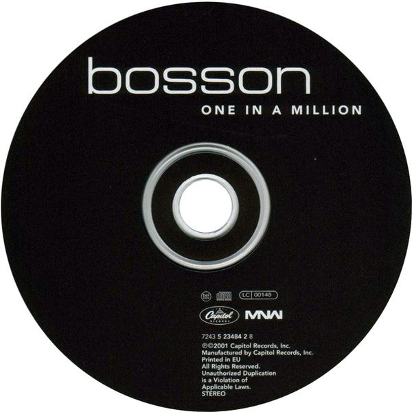 Bosson : One In A Million (CD, Album)