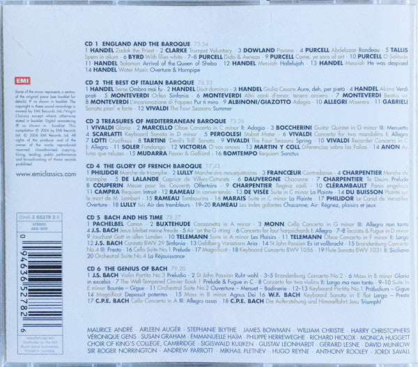 Various : 100 Best Baroque (6xCD, Comp)
