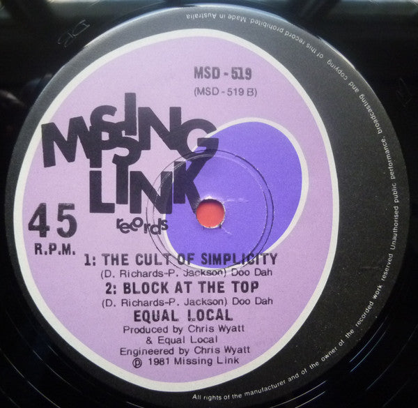 Equal Local : Madagascar (12", EP)