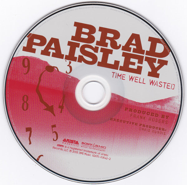 Brad Paisley : Time Well Wasted (CD, Album, RE)