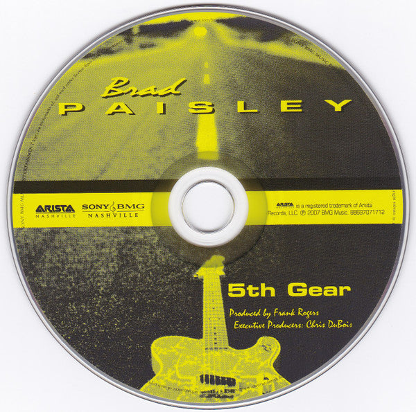 Brad Paisley : 5th Gear (CD, Album)