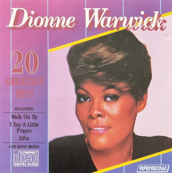 Dionne Warwick : 20 Greatest Hits (CD, Comp)