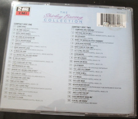 Shirley Bassey : The Shirley Bassey Collection (2xCD, Comp)