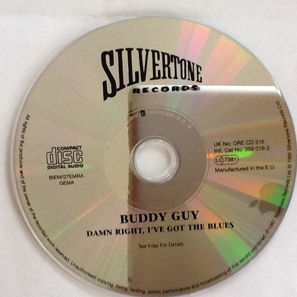 Buddy Guy : Damn Right, I've Got The Blues (CD, Album, RE)