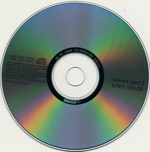 Lewis Taylor : Stoned - Part I (CD, Album)