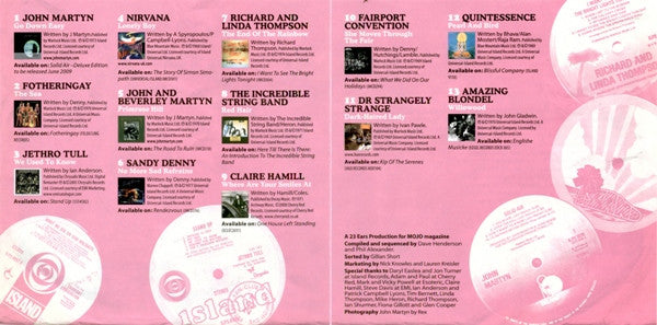 Various : Island Folk (An Acoustic-Led Celebration) (CD, Comp, Enh)