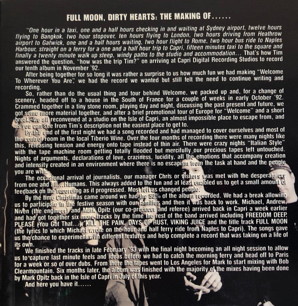 INXS : Full Moon, Dirty Hearts (CD, Album)