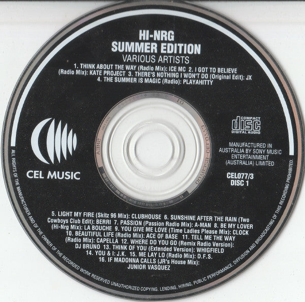 Various : Hi-NRG Summer Edition (2xCD, Comp)