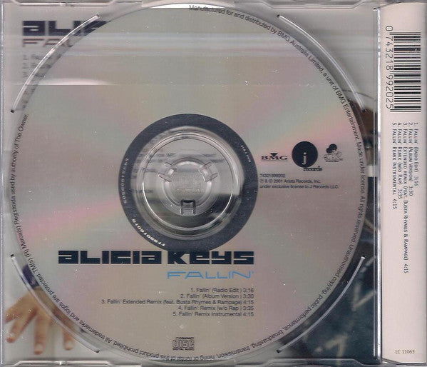 Alicia Keys : Fallin' (CD, Maxi)
