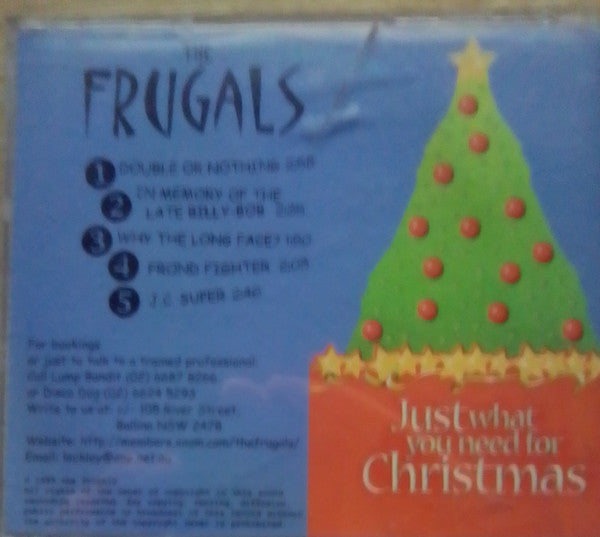The Frugals : Just What You Need For Christmas (CD, EP)