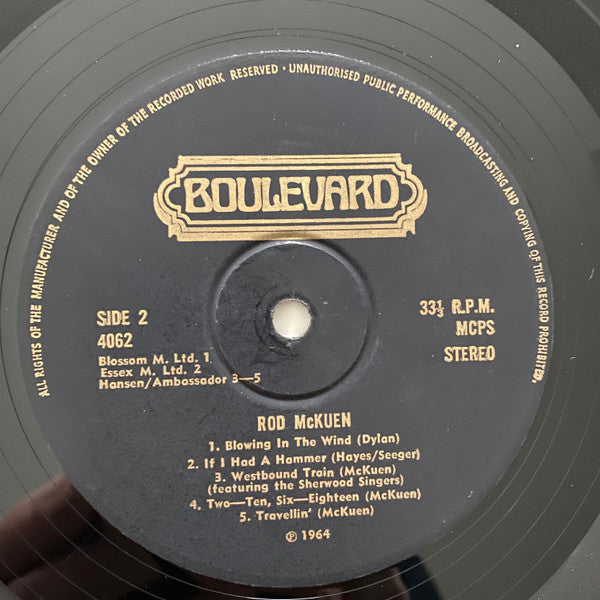 Rod McKuen : Rod McKuen (LP, Album)