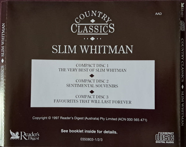 Slim Whitman : Country Classics (3xCD, Comp)
