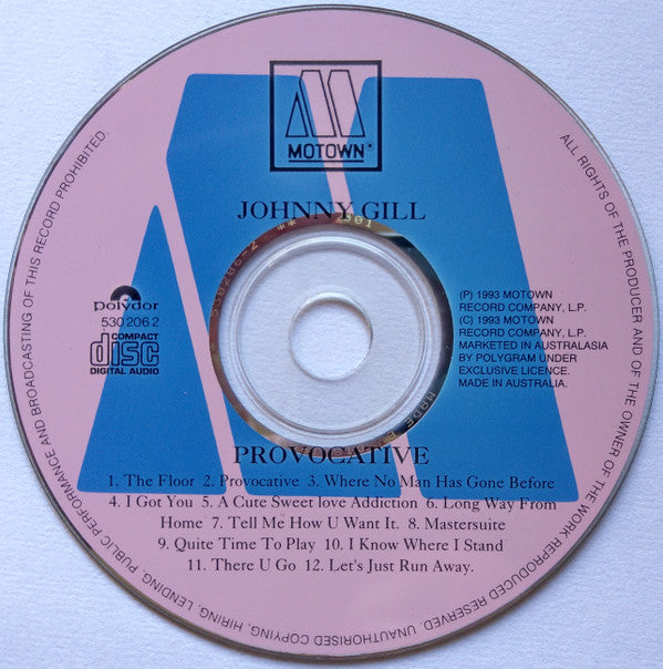 Johnny Gill : Provocative (CD, Album)