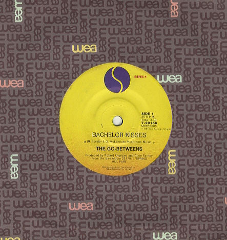 The Go-Betweens : Bachelor Kisses (7", Single)