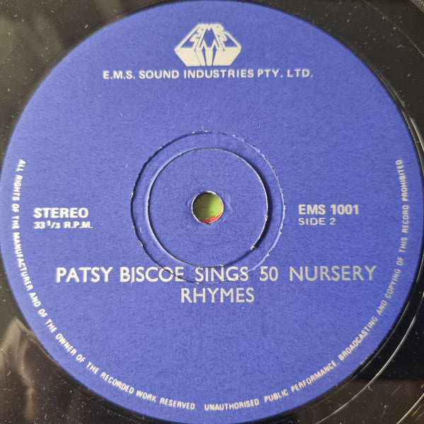 Patsy Biscoe : Sings Your Fifty Favourite Nursery Rhymes (LP, Album, RP)
