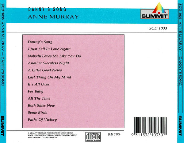 Anne Murray : Danny's Song (CD, Comp)