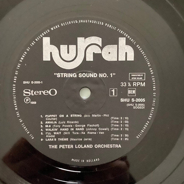 The Peter Loland Orchestra* : String Sound No. 1 (LP, Album)