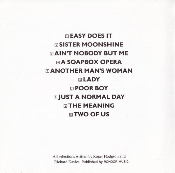 Supertramp : Crisis? What Crisis? (CD, Album, RE)