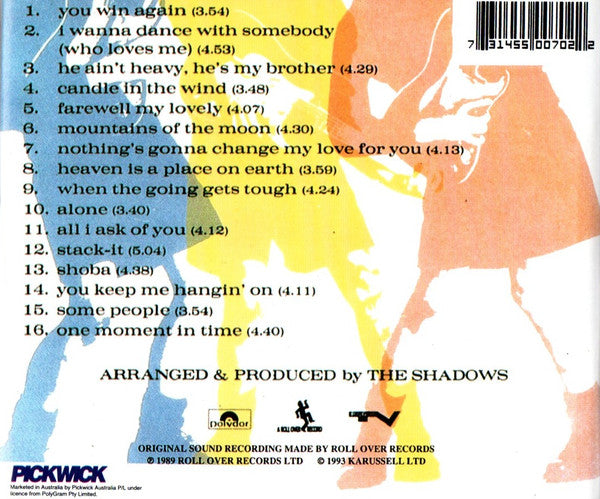 The Shadows : Steppin' To The Shadows (CD, Album)