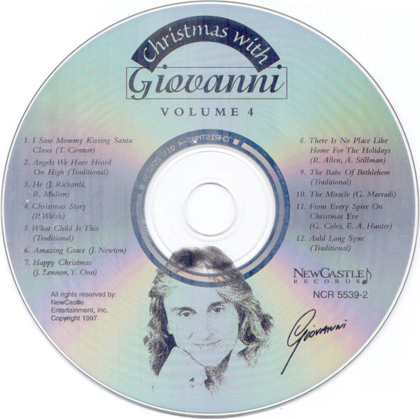 Giovanni Marradi : Christmas With Giovanni (Volume 4) (CD)