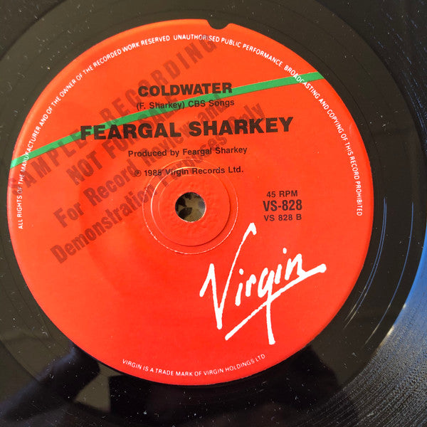 Feargal Sharkey : Someone To Somebody (7", Single, Promo)