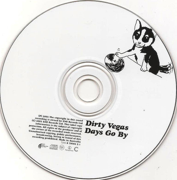 Dirty Vegas : Days Go By (CD, Maxi)