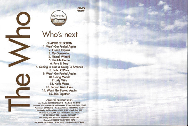 The Who : Who's Next (DVD-V, RE, PAL)