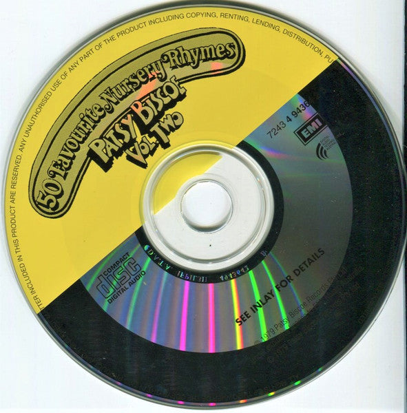Patsy Biscoe : 50 Favourite Nursery Rhymes Vol. Two (CD, Album, Comp)