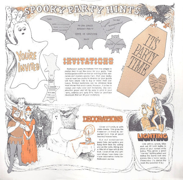 No Artist : Chilling, Thrilling Sounds Of The Haunted House (LP, Album, M/Print, RP)