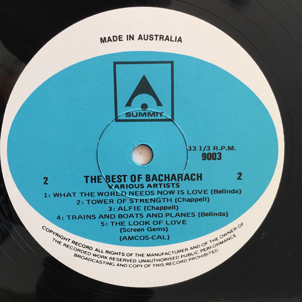 Various : The Best Of Bacharach (LP, Comp)
