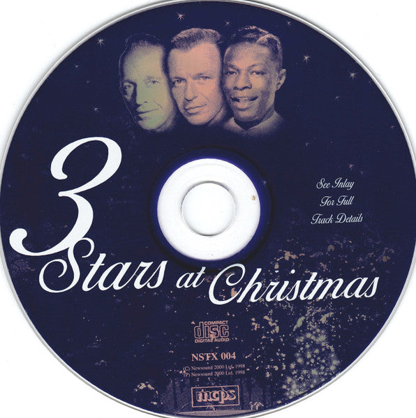 Bing Crosby, Frank Sinatra, Nat King Cole : 3 Stars At Christmas (CD, Comp)