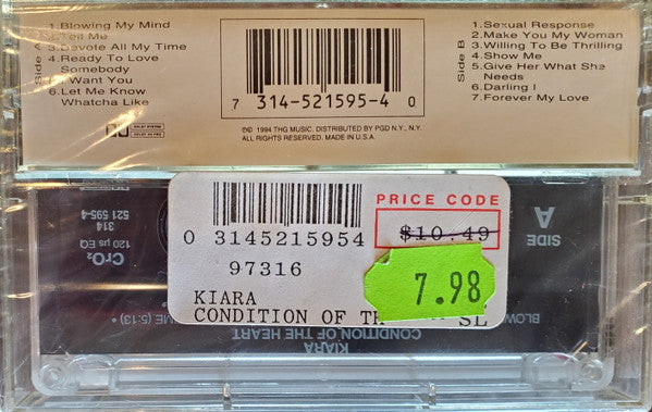 Kiara : Condition Of The Heart (Cass, Album)