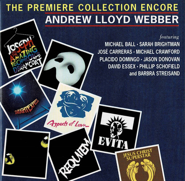 Various, Andrew Lloyd Webber : Andrew Lloyd Webber: The Premiere Collection Encore (CD, Comp)