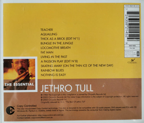 Jethro Tull : The Essential (CD, Comp, Copy Prot.)
