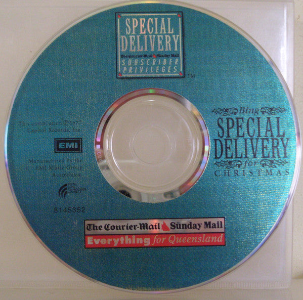 Bing Crosby : Special Delivery For Christmas (CD, Comp)
