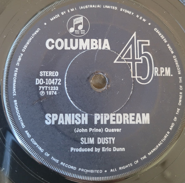 Slim Dusty : Althea / Spanish Pipedream (7", Single)