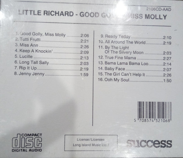 Little Richard : Good Golly, Miss Molly (CD, Comp, RE)