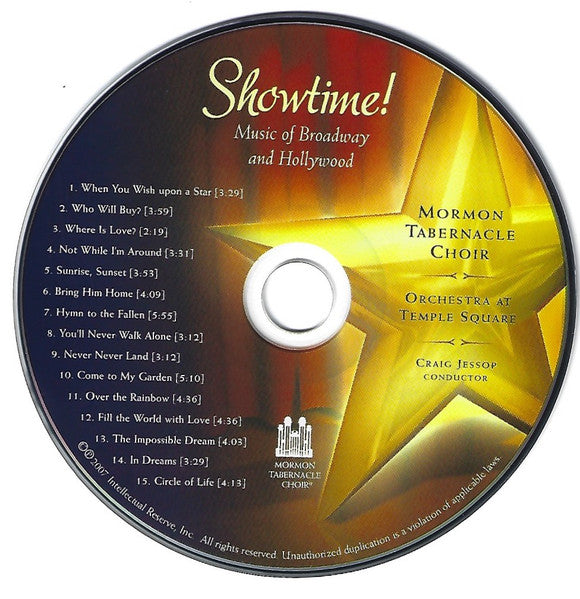 Mormon Tabernacle Choir, Orchestra At Temple Square, Craig Jessop : Showtime! Music Of Broadway And Hollywood (CD)