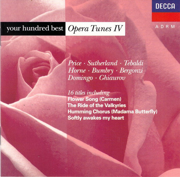 Various : Your Hundred Best Opera Tunes IV (CD, Comp, RM)