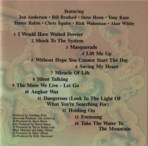 Yes : Union (CD, Album)