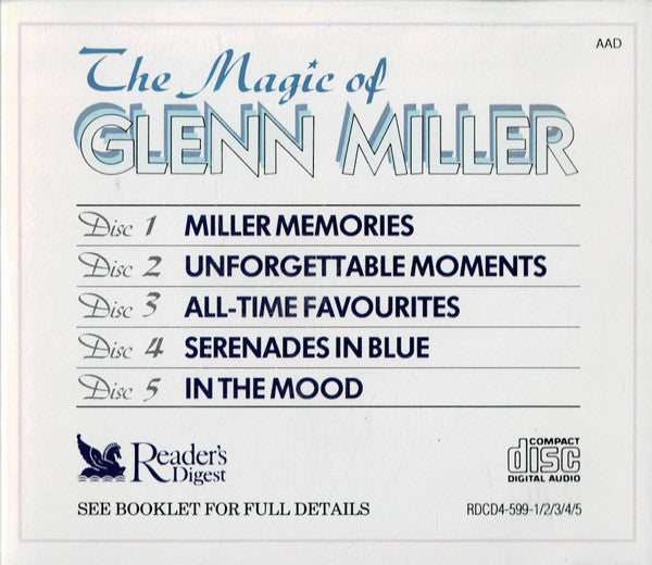 Glenn Miller : The Magic Of Glenn Miller (5xCD, Comp)