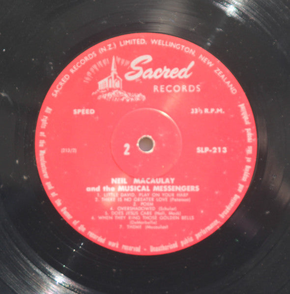 Neil Macaulay And The Musical Messengers : Neil Macaulay And The Musical Messengers (LP, Album)