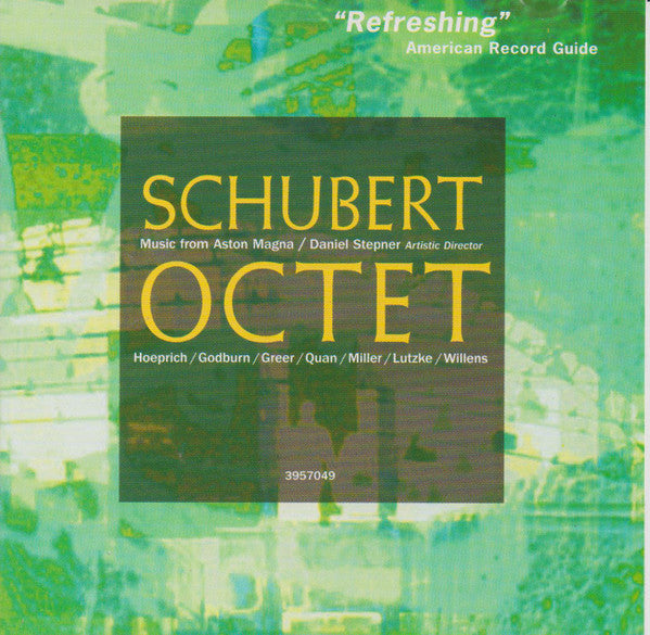 Franz Schubert, Music From Aston Magna : Octet (CD, Album)